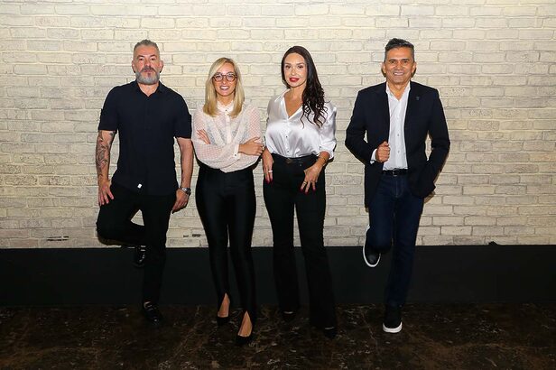 Beto Macahiba (Bliv), Camila Novo, Juliana Schmidt (ambas da Synq) e Paulo Henrique Barros (Malagueta), sócios da Pulse Group (divulgação)