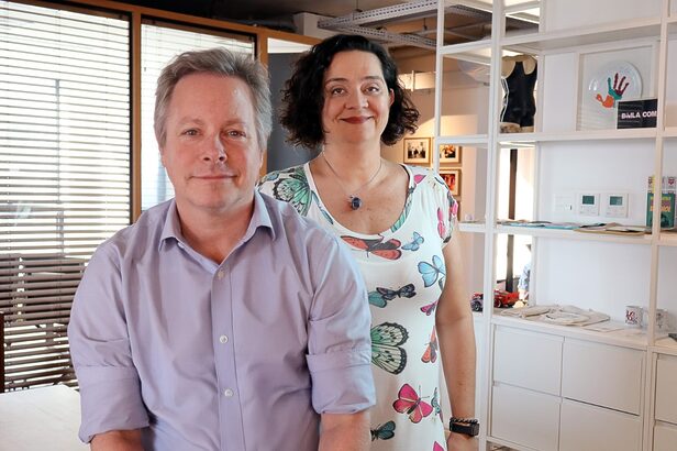 Alan Strozenberg (CEO) e Lara Magalhães (COO) da Baila (Crédito: DIvulgação)