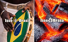 Burguer King brinca com o conceito "Brasa", apresentado na nova camisa do Brasil para a Copa do Mundo Fifa 2026 (Créditos: Divulgação)