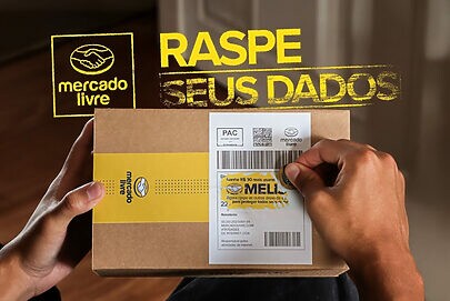 Mercado Livre incentiva cuidado com dados em embalagens