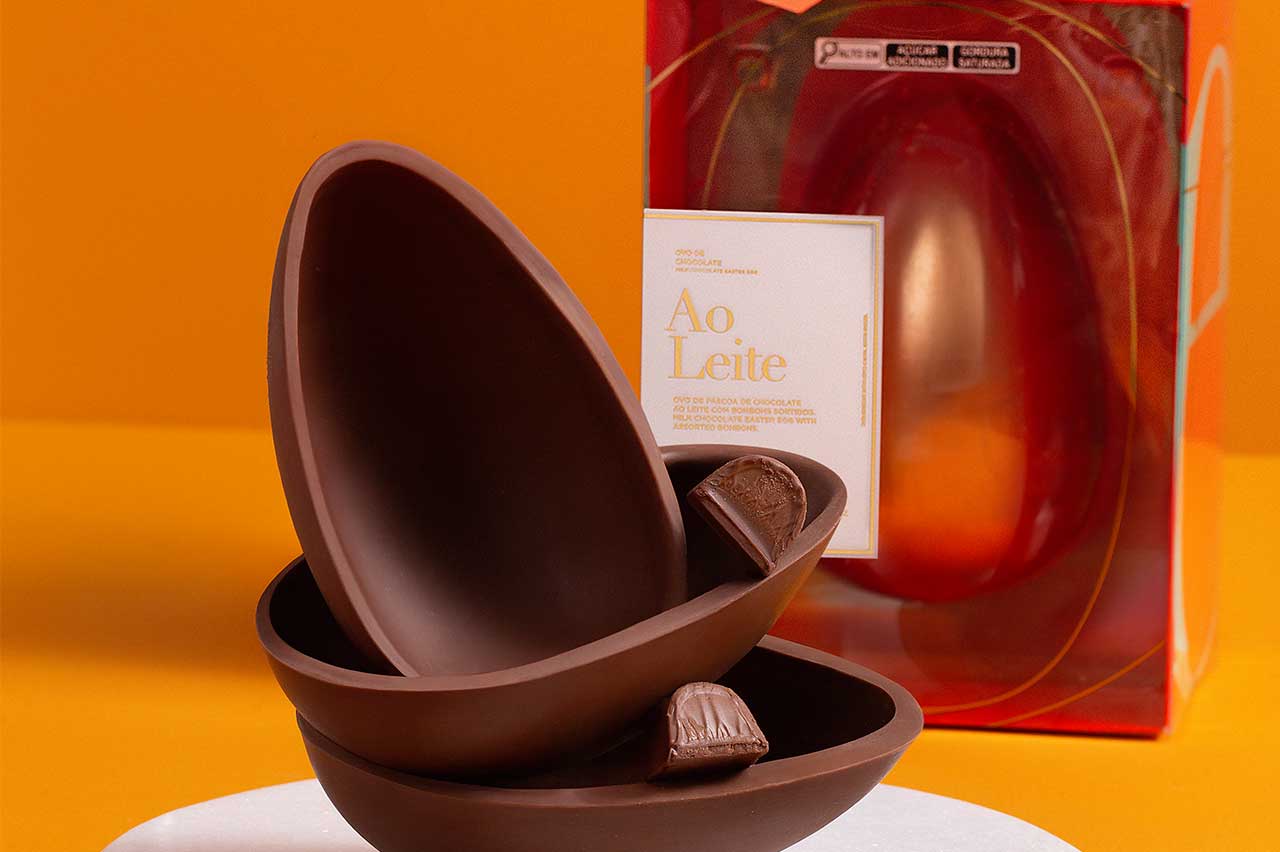 Ofner transforma chocolate em arte em campanha de Páscoa