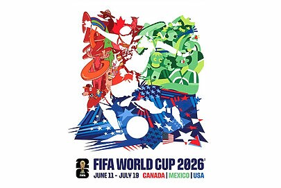 Fifa apresenta pôster oficial da Copa do Mundo 2026