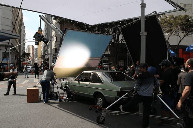 set de filmagem - Landscape - exportação de publicidade