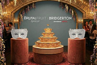 Ambev promove experiências inspiradas em Bridgerton