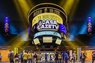 Casa CazéTV divulga local no Rio de Janeiro para a Copa 2026