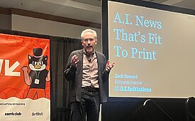 Zach Seward, diretor editorial de iniciativas de inteligência artificial no The New York Times