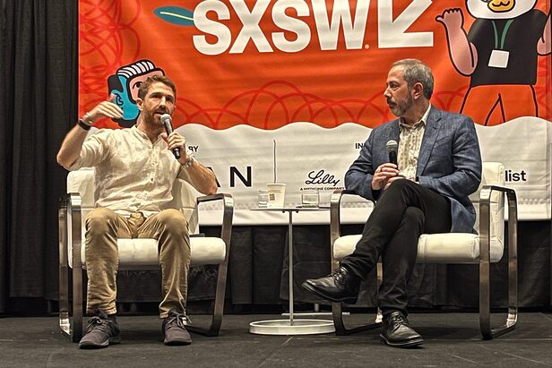 Tristan Harris e Anthony Aguirre, CEO do Future of Life Institute