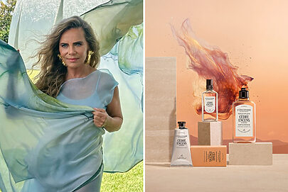 L’Occitane en Provence celebra 50 anos com Bruna Lombardi