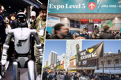 10 tendências da NRF, do MWC e do SXSW 2026