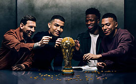 Lego lança miniaturas de lendas do futebol para celebrar Copa do Mundo (Crédito: Divulgação)