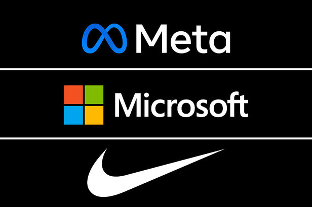 Meta Microsoft e Nike
