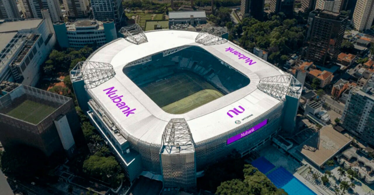 Nubank Parque será o nome da Arena do Palmeiras