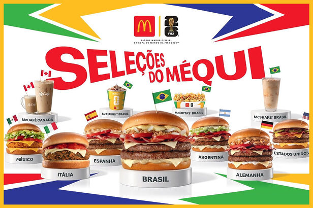 McDonald’s inicia pré-venda do combo Brasil nas Seleções do Méqui para a Copa do Mundo 2026 (Créditos: Divulgação)