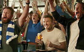 David Beckham estrela campanha da Stella Artois para Copa do Mundo (Crédito: Reprodução)