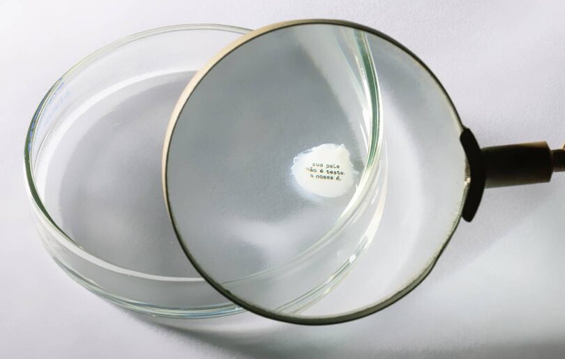 Avon cria anúncio com pele