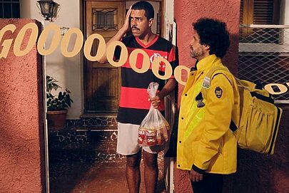 Brahma devolve dinheiro a quem perder gol do time ao buscar delivery