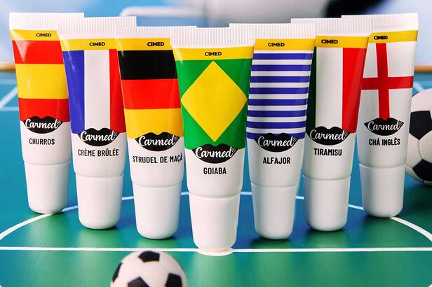 Carmed homenageia seleções em lançamento que explora elemento surpresa e sensorial (Crédito: Divulgação)