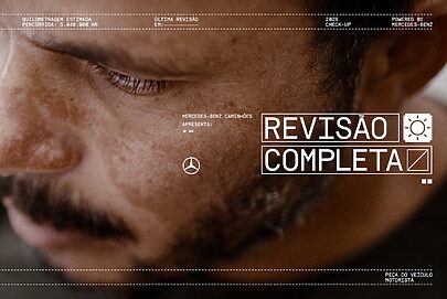 Mercedes-Benz inclui cuidado da pele na revisão de caminhões