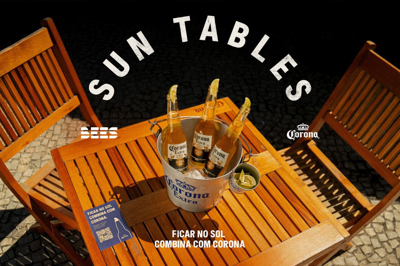 Corona usa luz do sol em experiência com Sun Tables