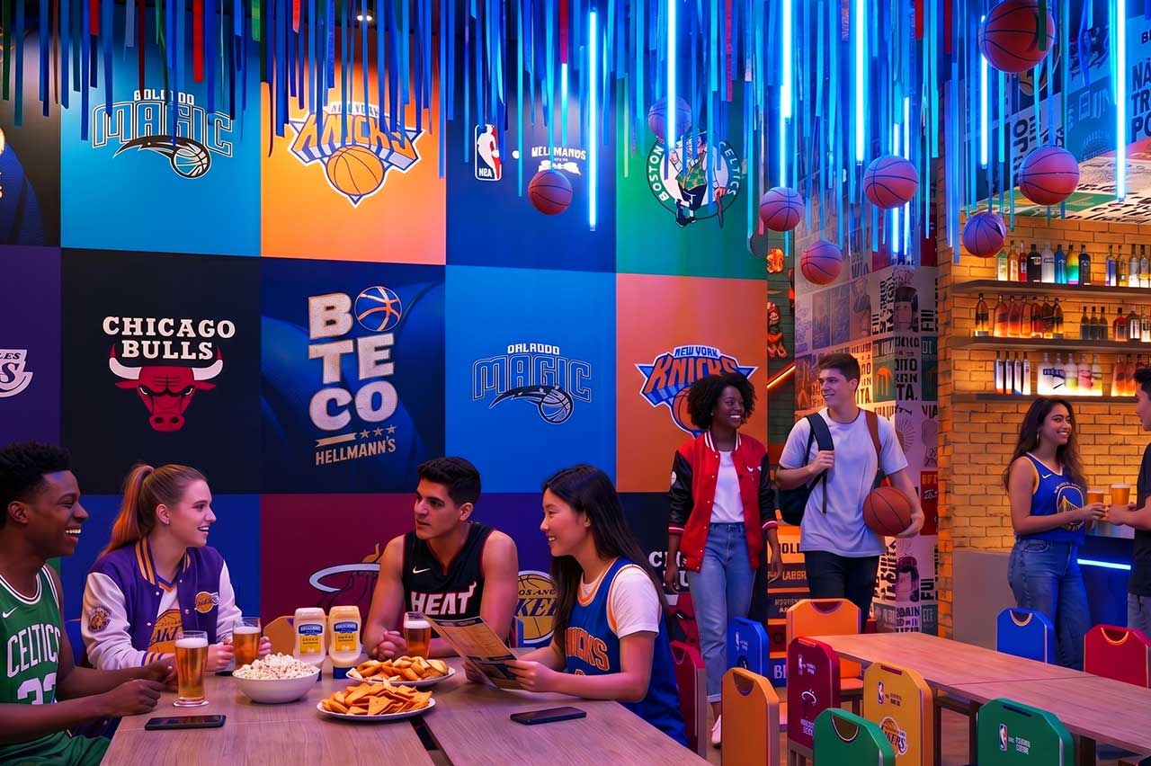 Boteco Hellmann’s retorna com atrações para fãs de basquete