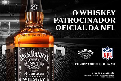 Jack Daniel’s renova parceria com NFL