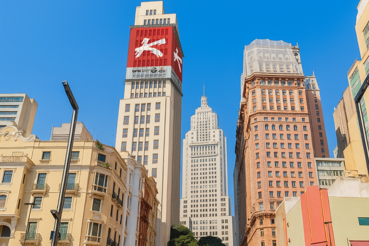 Kallas Mídia OOH anuncia painel na Avenida São João
