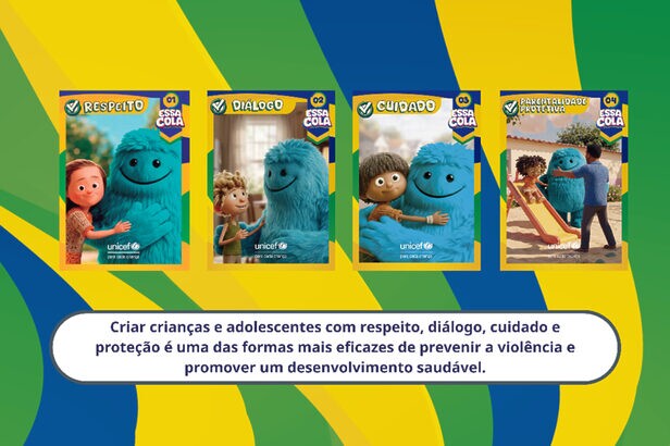 Unicef cria álbum digital sobre proteção de crianças e adolescentes (Créditos: Divulgação)