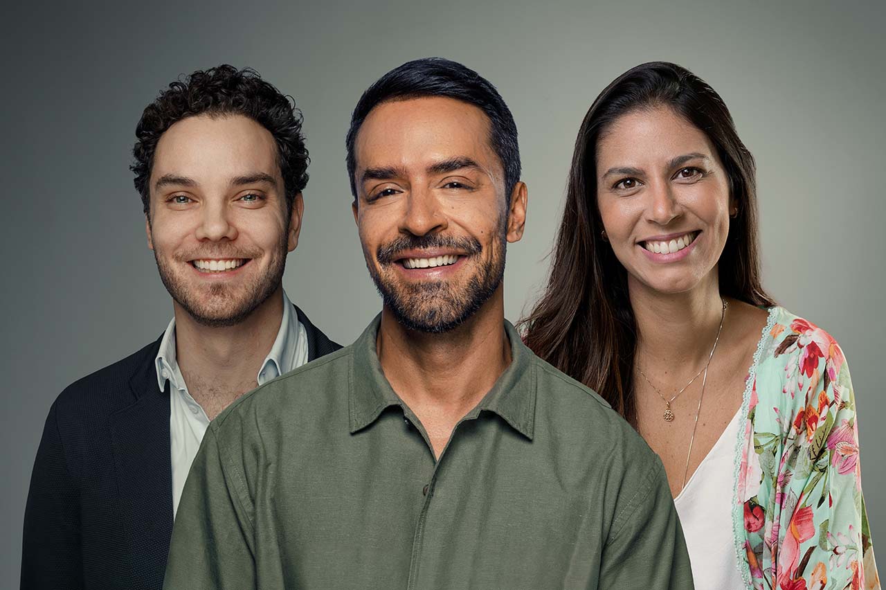 Da esquerda para a direita: João Torres, CEO da Mais Diversidade, Ricardo Sales, presidente do Instituto Mais Diversidade e líder do conselho de sócios da consultoria e Amanda Aragão, COO da Mais Diversidade