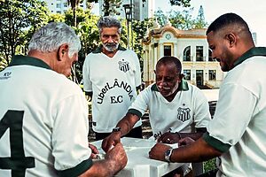 Uber conta com ex-jogadores, torcedores e personalidades em sua primeira comunicação junto ao Uberlândia (Crédito: Divulgação)