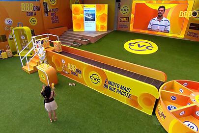 CVC promove festa imersiva no BBB para reforçar marca