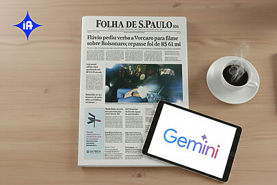 Por que a Folha fechou acordo de IA com Google?