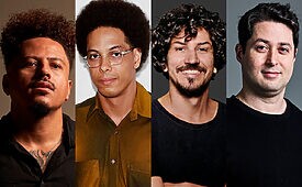 Estreantes no júri de Cannes Lions: Ary Nogueira, da W+K SP; Diego Guerhardt, da Fbiz; Tiago Abreu, GUT; e Rafael Gil; da Artplan