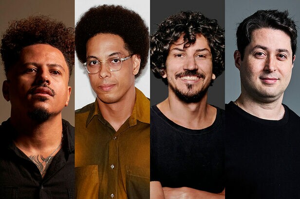 Estreantes no júri de Cannes Lions: Ary Nogueira, da W+K SP; Diego Guerhardt, da Fbiz; Tiago Abreu, GUT; e Rafael Gil; da Artplan