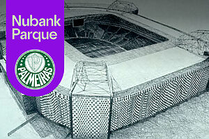 Nubank terá a missão de assumir o lugar da Allianz na arena do Palmeiras (Crédito: Reprodução)