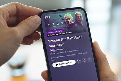 Nubank patrocina a “ausência de anúncios” no YouTube