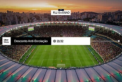 Uber Moto transforma “cera” no BrasileirÃ£o em desconto