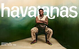 Com criação da GUT, Havaianas reforça raízes brasileiras e foca na autoexpressão em mercados internacionais (Crédito: Divulgação)