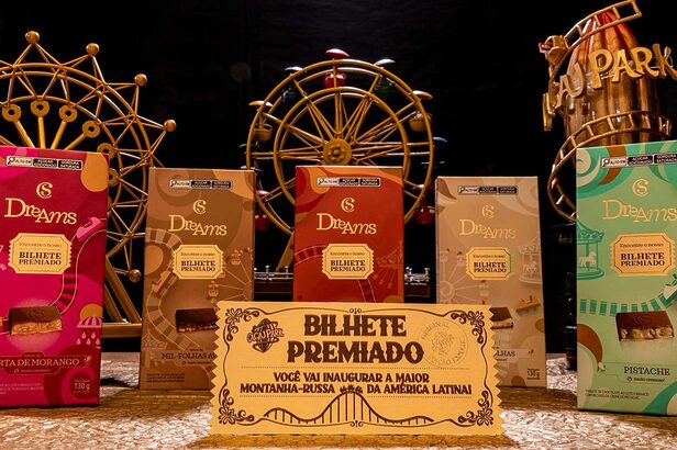 Cacau Show começa as vendas das edições especiais com bilhetes premiados (Crédito: Divulgação)