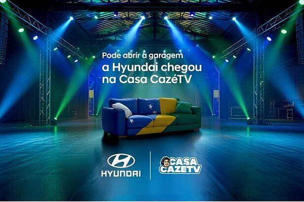 Hyundai assume como marca automotiva oficial da Casa CazéTV nos parques de experiência da Copa do Mundo (Crédito: DIvulgação)