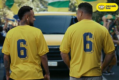 Mercado Livre une Neymar Jr. e Ronaldo para o 6.6