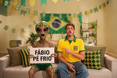 Globo transforma superstição em torcida pelo hexa