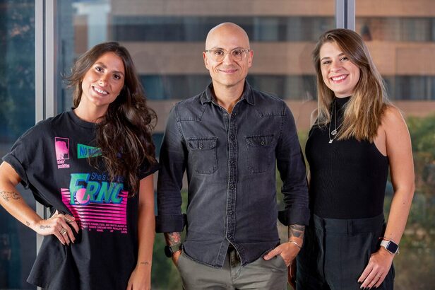 Lia Turato, Wilson Negrini e Camila Ribeiro (Crédito: Divulgação)