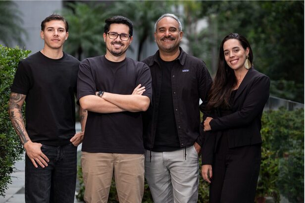 Lucas Seigo, Tiago Matos, Gustavo Araújo e Ana Julia Garcia (Crédito: Divulgação)