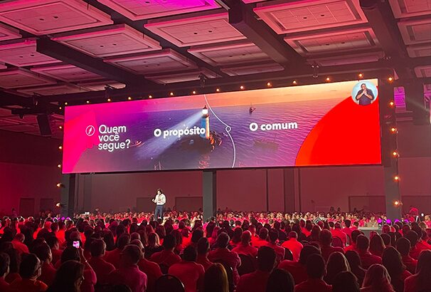 Com storytelling, estratégia e identidade visual integrados, a convenção foi desenhada para gerar algo que permanece além do evento