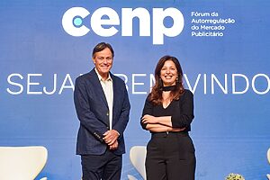 Roberto Tourinho e Melissa Vogel