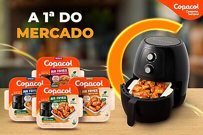Frango de verdade na bandeja air fryer. A 1Âª do mercado.