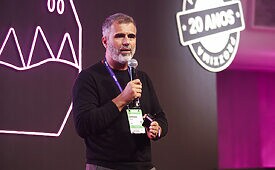 Fernando Brossi, vice-presidente de operações da C&A, no ProXXima 2026 (Créditos: Máquina da Foto)