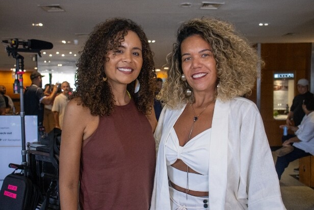 Renata Andrade e Thais Pontes (Crédito: Angelica Goudinho/Globo)