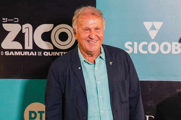 O ex-jogador Zico é embaixador da Sicoob desde 2024 (Créditos: Divulgação)