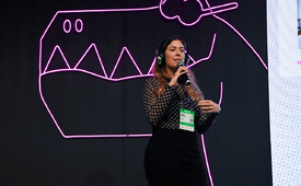 Lucia Albuquerque, diretora de marketing de higiene e saúde na Reckitt